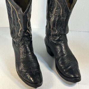 Men's size 10.5 Black Leather Boots